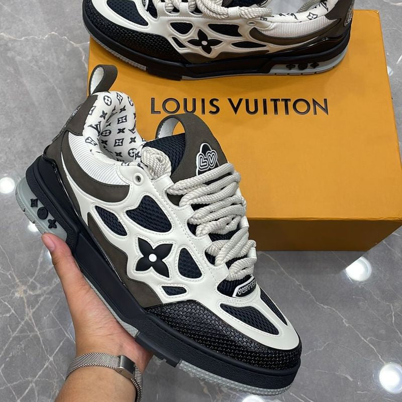 Louis vuitton skate sneaker Branco e Preto