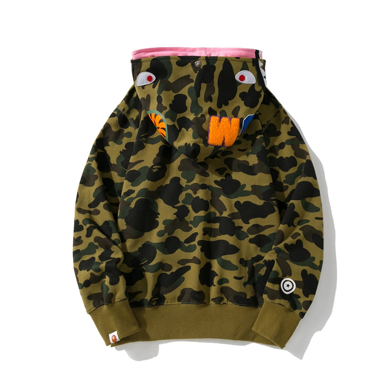 Moletom Bape Camo Shark