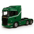 Miniatura Realista de Controle Remoto Caminhão Scania S540 6X4 + Carreta de Brinde (QUEIMA DE ESTOQUE)