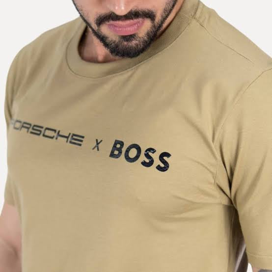 Camiseta Porsche X Boss Caquê