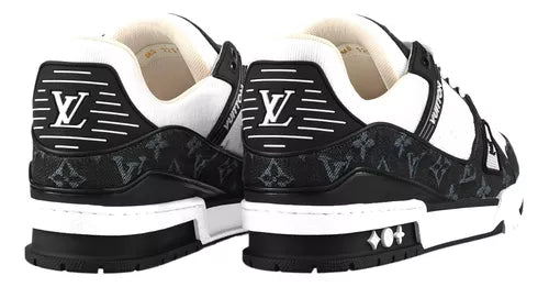 Tenis Louis Vuitton Preto e Branco