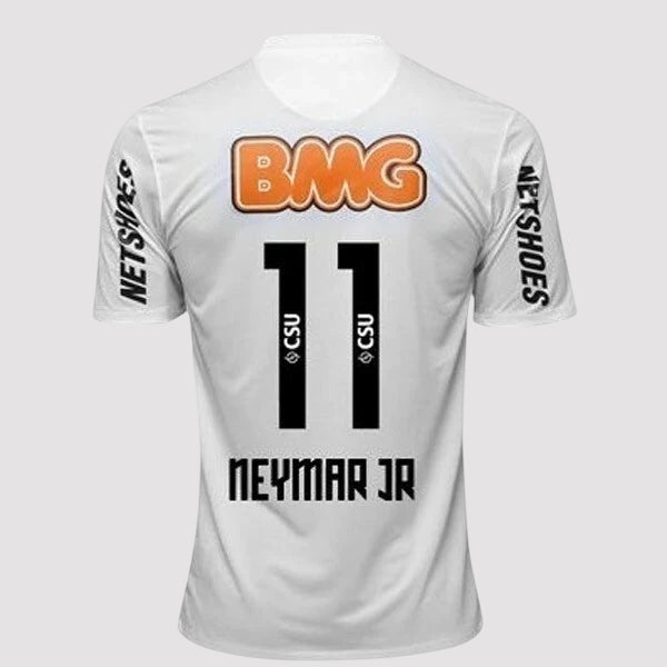 Camisa Retro Neymar - JR Santos 11/12 Nike Masculina - Branca