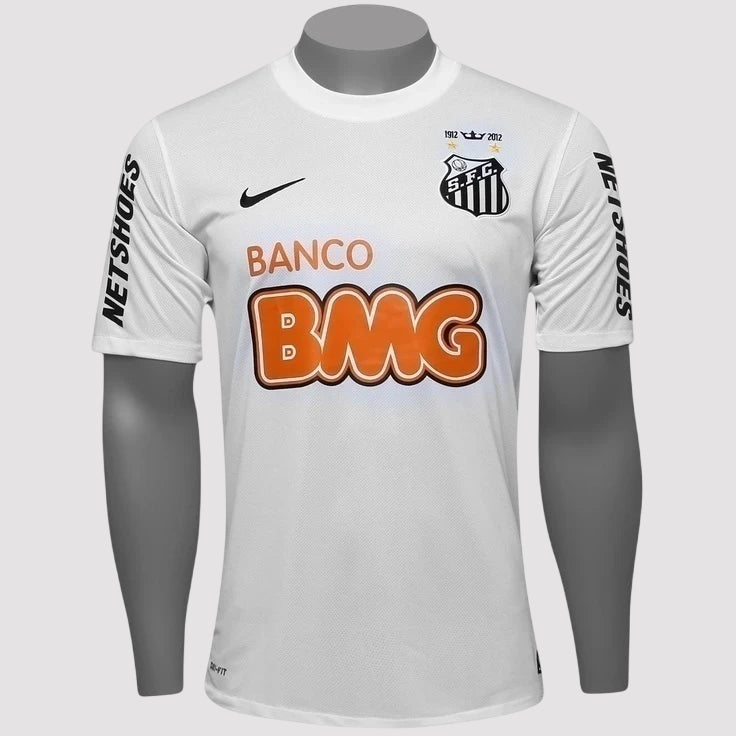 Camisa Retro Neymar - JR Santos 11/12 Nike Masculina - Branca