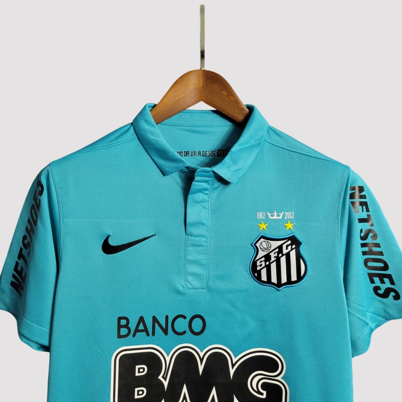 Camisa Retro Neymar-JR Santos 12/13 Nike Masculina - Azul